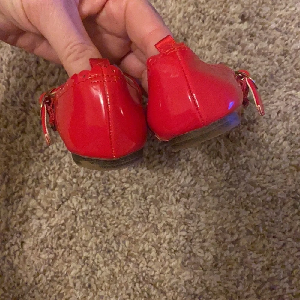 Red Baby Gap Shoes